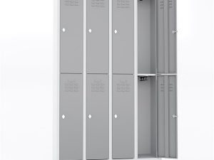 MASTER STEEL WARDROBE METAL NARROW TYPE 8 HALF DOOR 119X40X198 U-S08